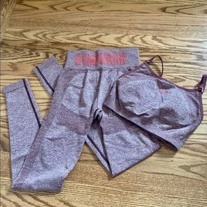 Gymshark High Wiasted Flex Set